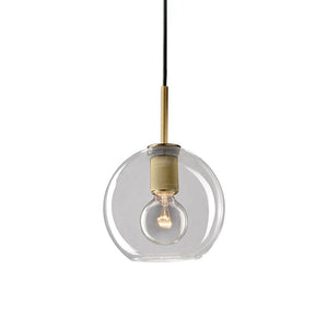 Glass Shaded Pendant Light