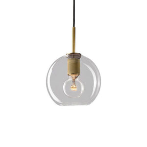 Glass Shaded Pendant Light