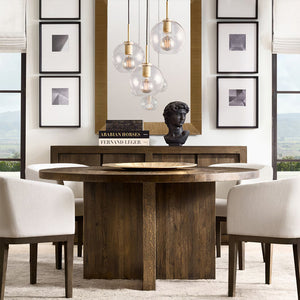 Glass Shaded Pendant Light