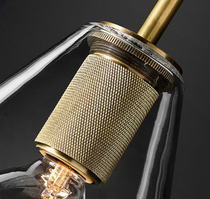 Glass Shaded Pendant Light