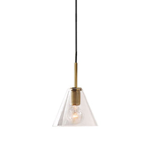 Glass Shaded Pendant Light