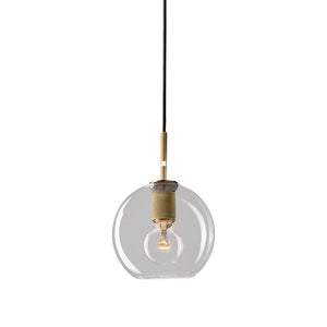 Glass Shaded Pendant Light