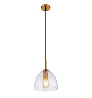 Glass Shaded Pendant Light