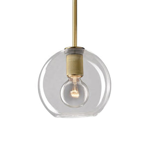 Glass Shaded Pendant Light