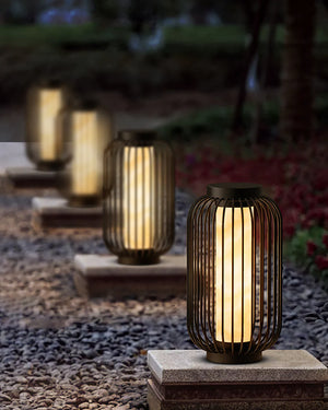 Graydon Alabaster Outdoor Table Lamp