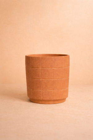 Grid Terracotta Planters by MESO