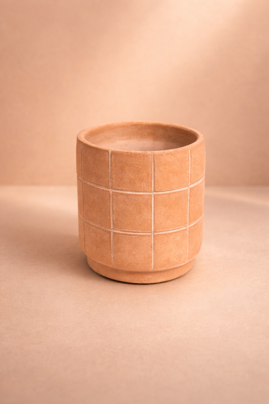 Grid Terracotta Planters by MESO