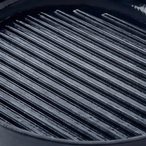 Enameled Cast Iron Grill Pan, 11"