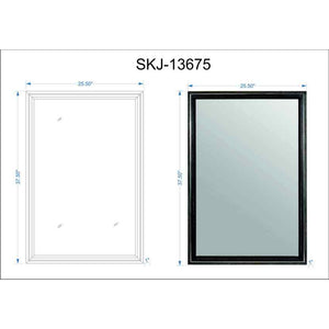 Breedeweg Modern Wall Mirror