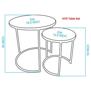 Lech Gray End Table