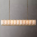 Harson Calcite Rectangular Chandelier 74"