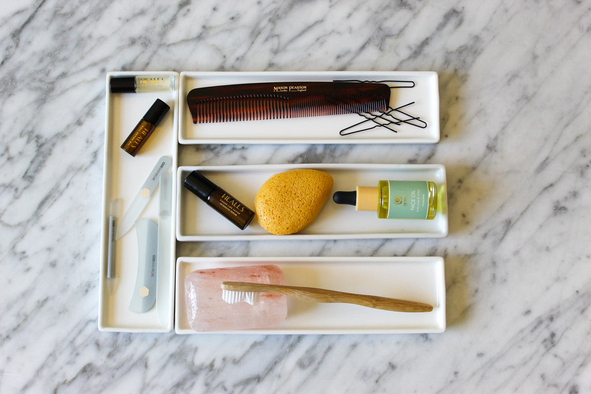 Heales Apothecary Slim Ceramic Vanity Tray