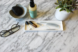 Heales Apothecary Slim Ceramic Vanity Tray