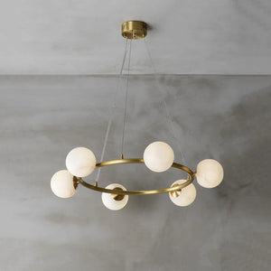 Helix Alabaster Chandelier