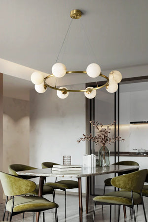 Helix Alabaster Chandelier