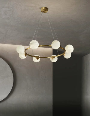 Helix Alabaster Chandelier