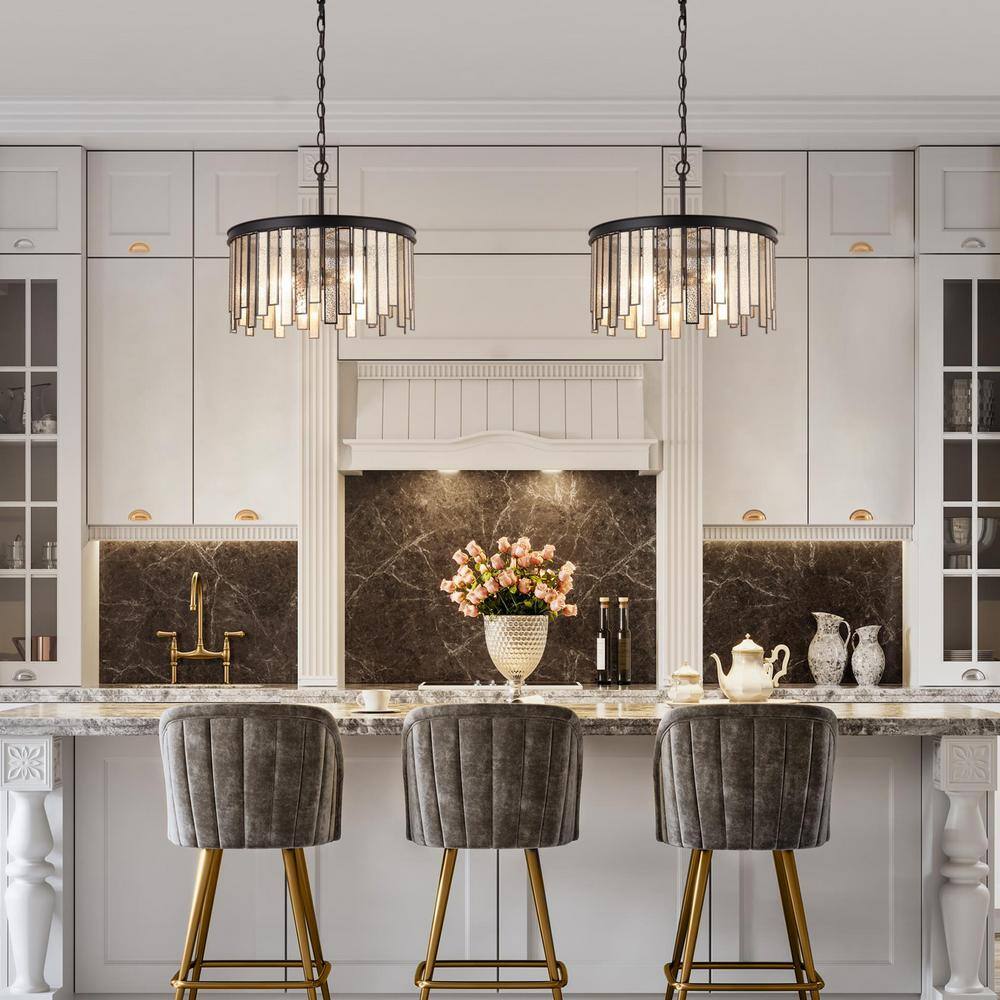 Hemaaolay Colored Glass Chandelier