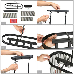 Hemaaolay Rectangular Chandelier