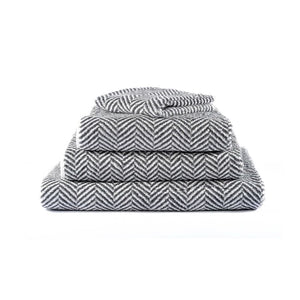 Bornova Hotel Herringbone Fume Ivory