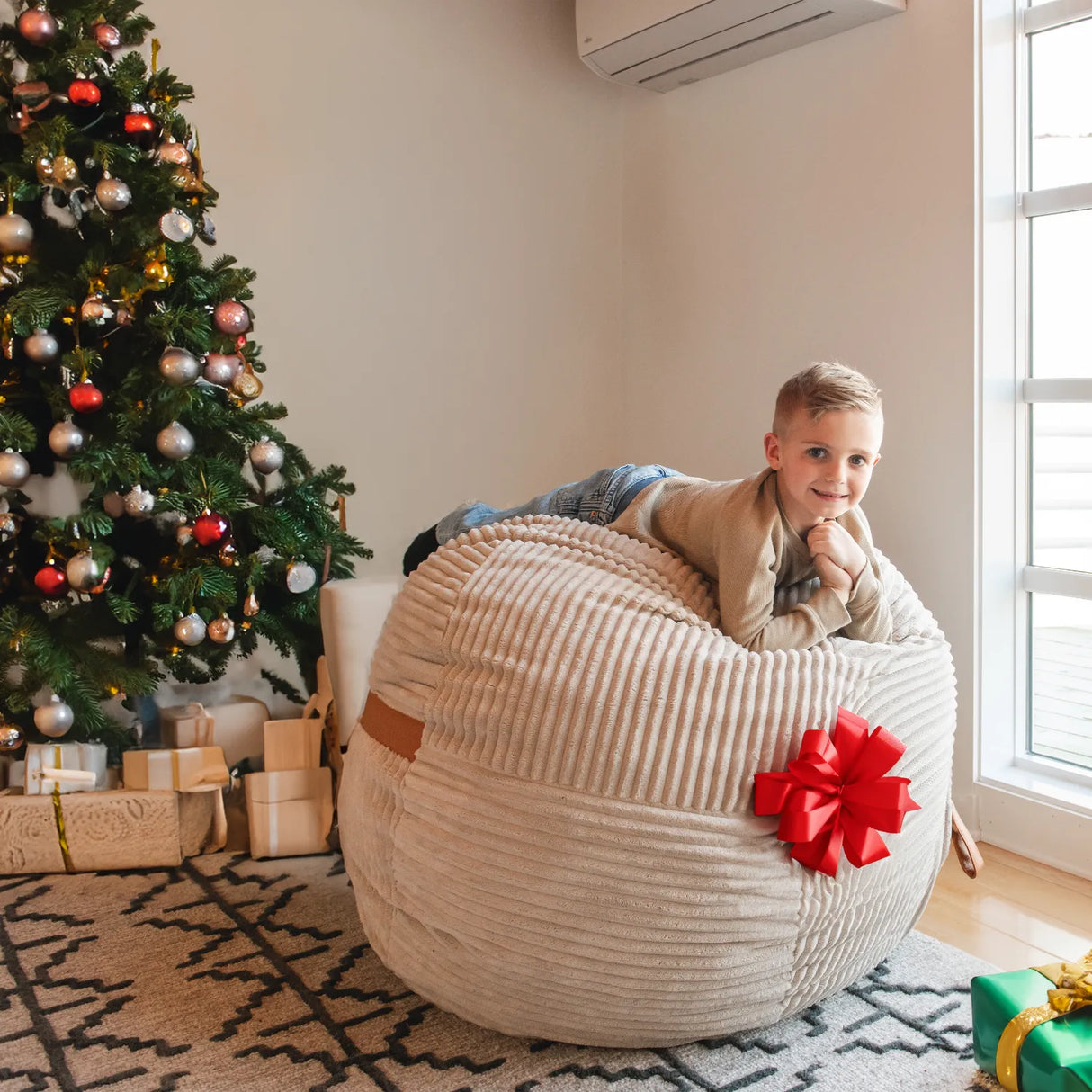 Fuf® 4Ft Foam Bean Bag