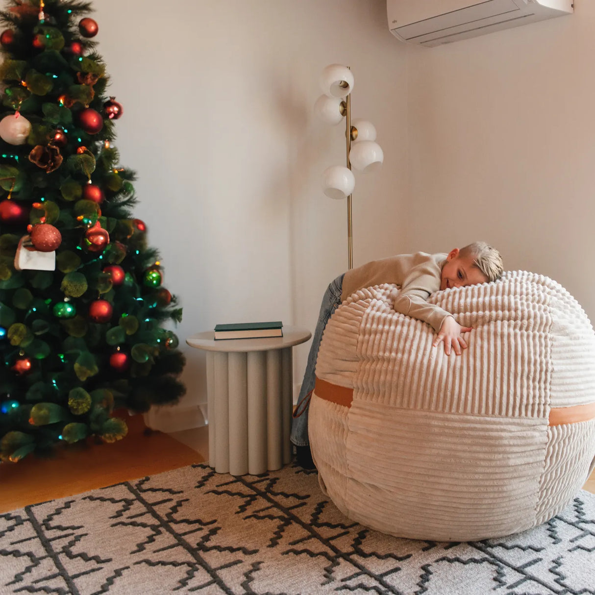 Fuf® 4Ft Foam Bean Bag