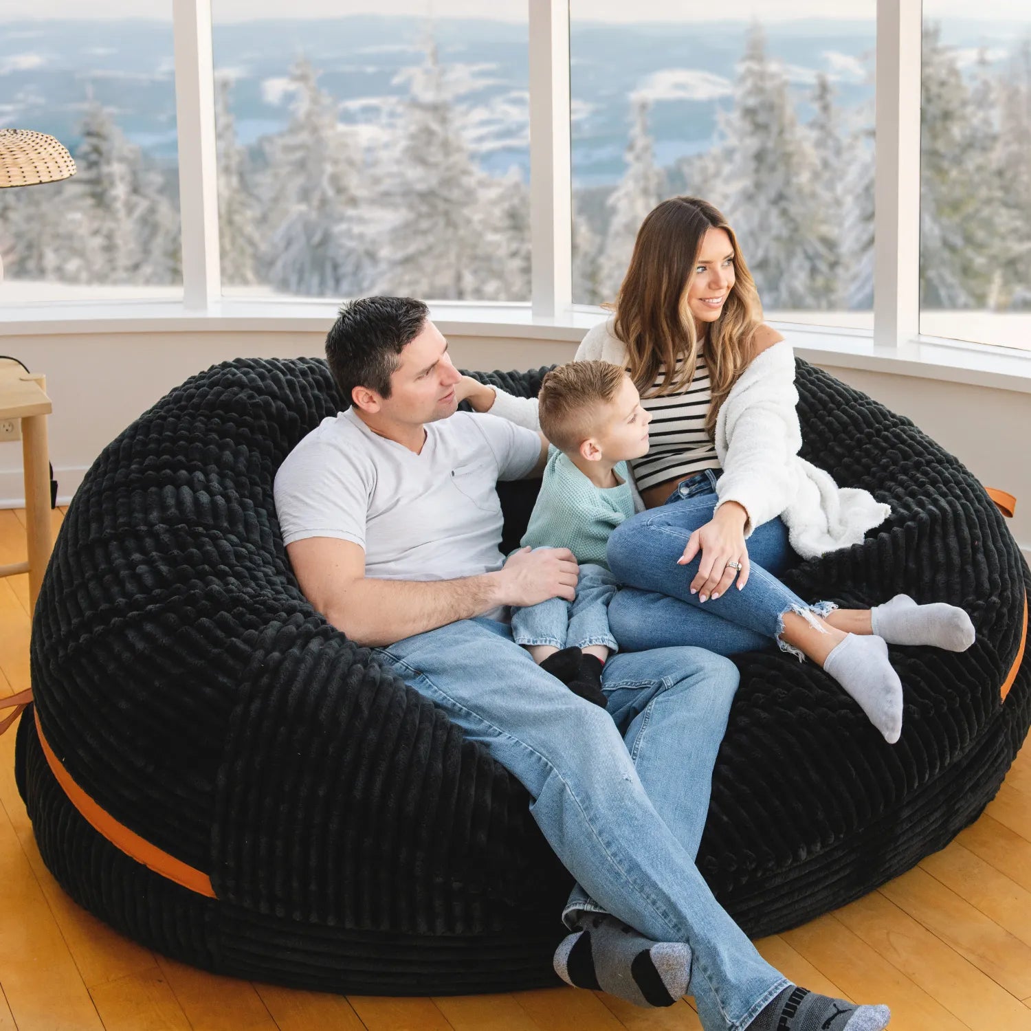 Fuf® 7Ft Oversized Foam Bean Bag