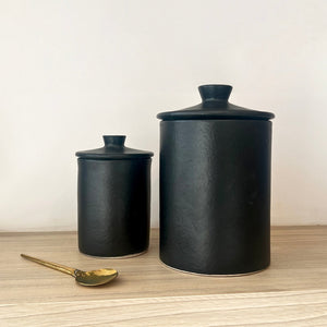 Handcrafted Ceramic Canister