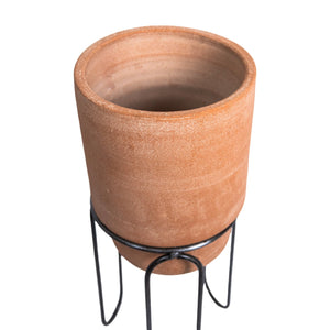 Jaro Tall Terracotta Planter by MESO