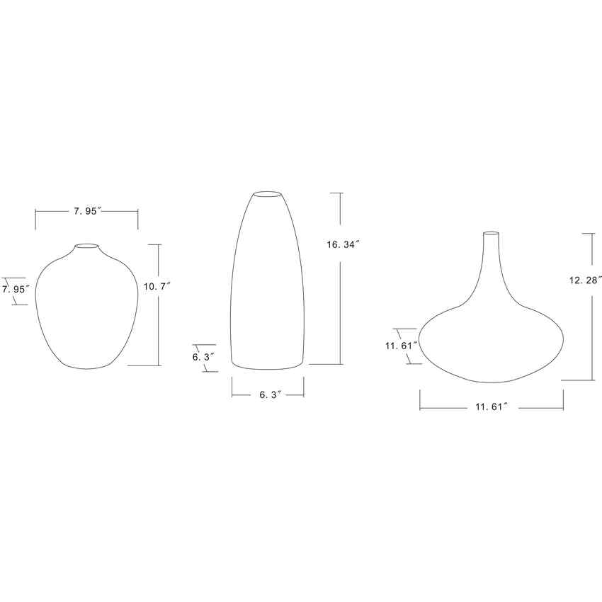 Dulovo White Vase