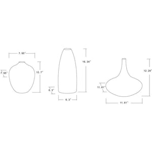 Dulovo White Vase