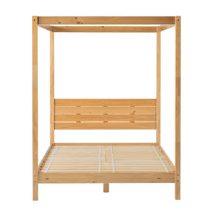 Isla Solid Wood Canopy Bedframe Collection