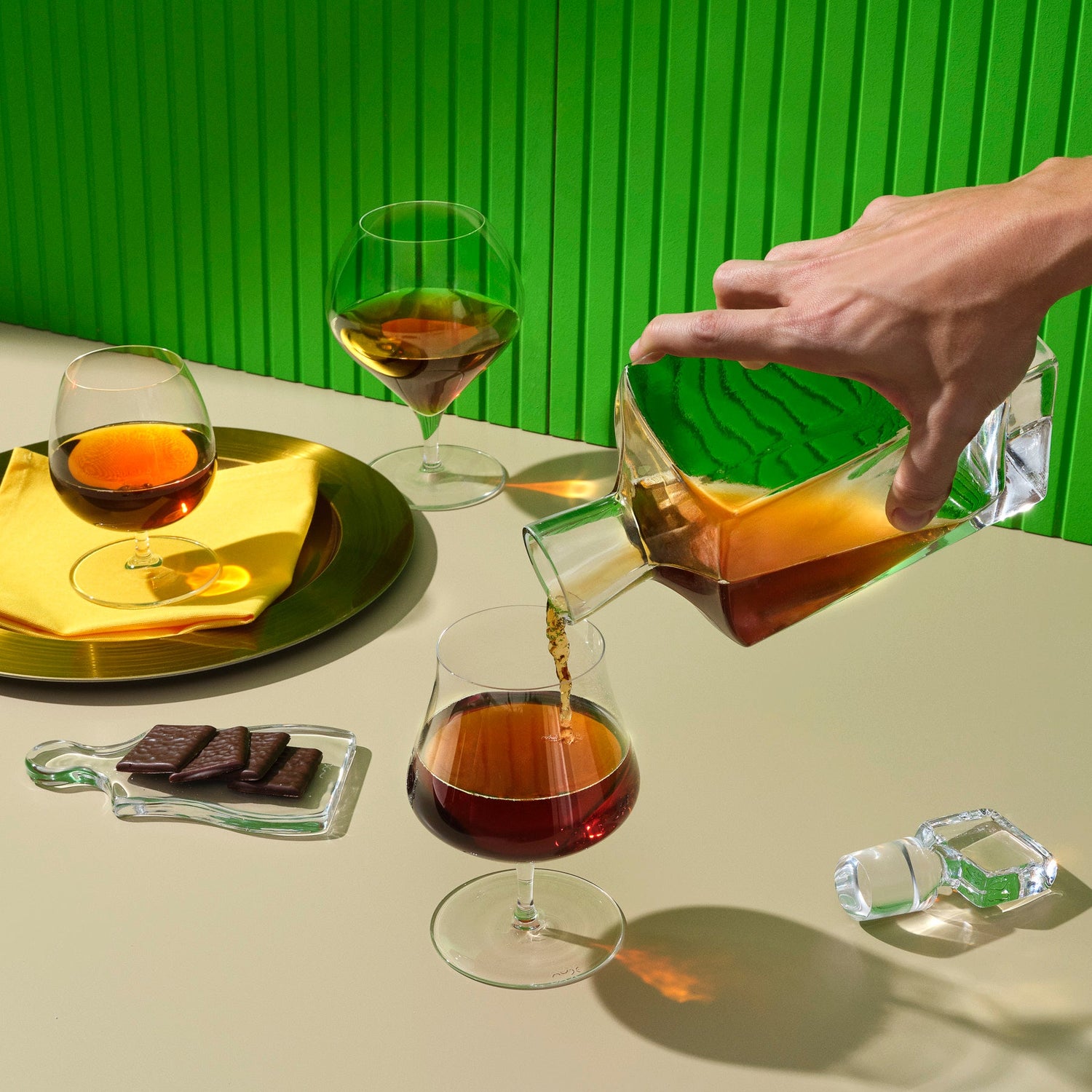 Islands Set of Two Cognac Tasting Glasses