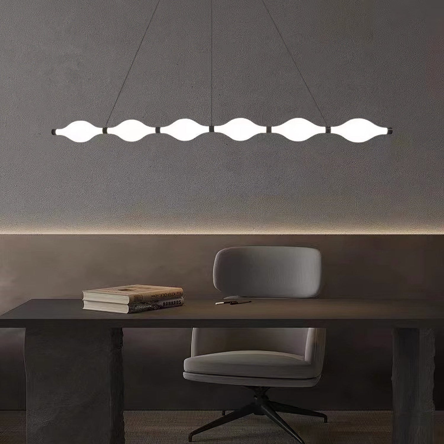 Italian Table Bar Line Chandelier