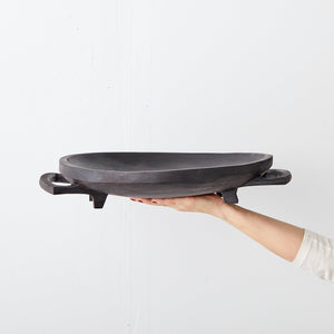 Swazi Round Wood Serving Platter