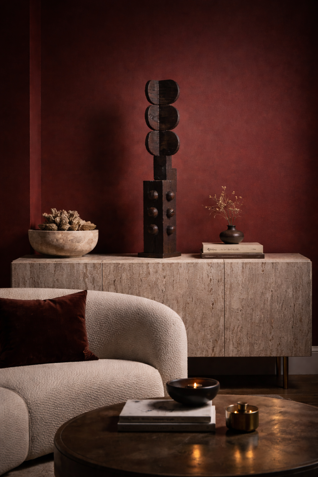 Jamas Wood Sculpture by Diego Olivero Studio