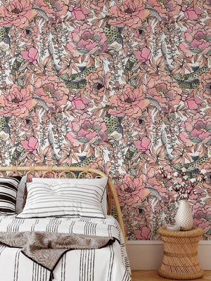 Japanese Pink Wallpaper
