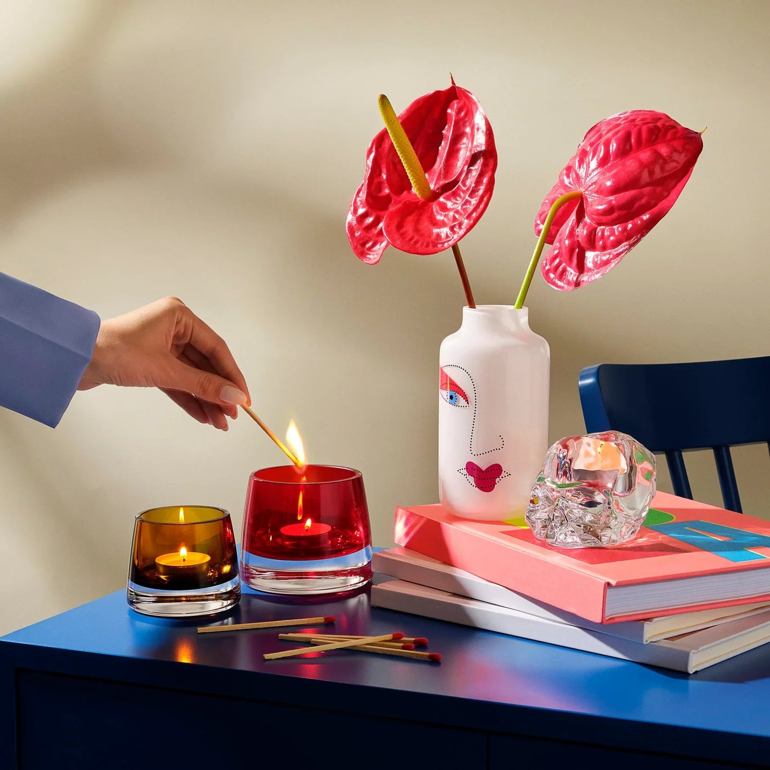 Mini Magnolia Rock & Pop Vase Small
