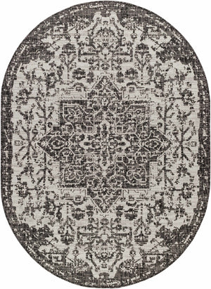 Charcoal Kilmacolm Indoor & Outdoor Rug - Clearance