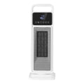 Portable PTC Ceramic Electric Heater & Fan 2000W with Remote Control, 2 Heat Settings, Safety Protection