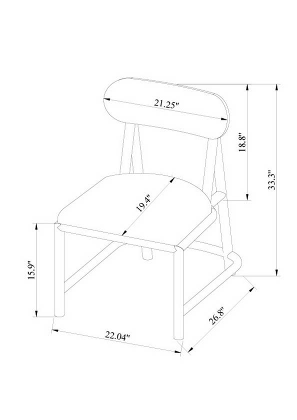 Skyla Light Beige Dining Chair