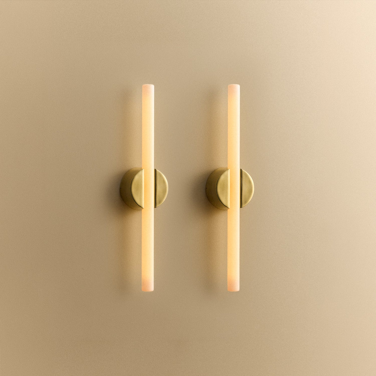 Kilter 1.0 Wall Light in Solid Brass - Set of 2