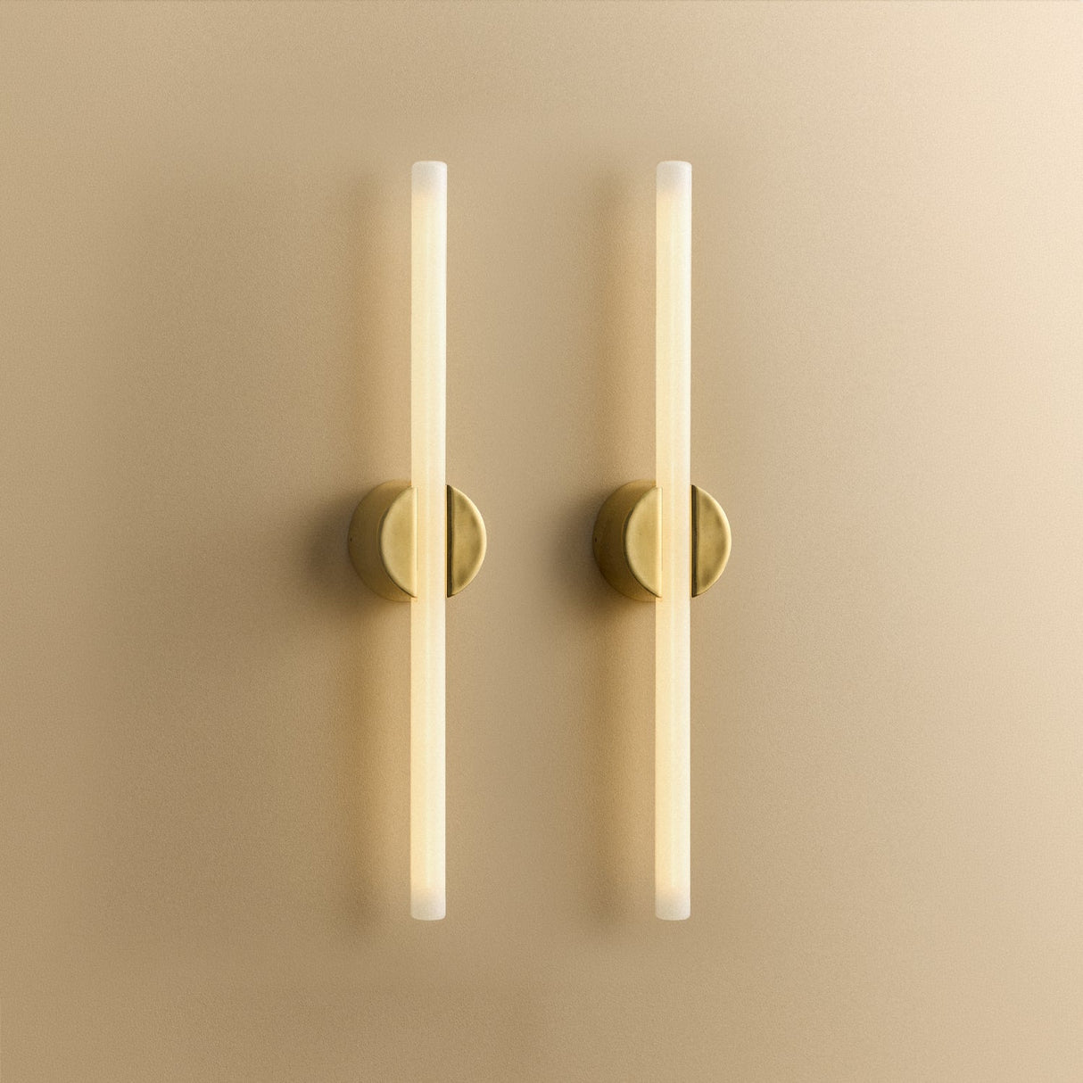 Kilter 1.0 Wall Light in Solid Brass - Set of 2
