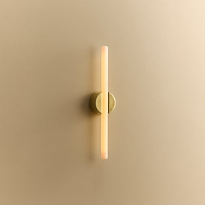 Kilter 1.0 Wall Light in Solid Brass