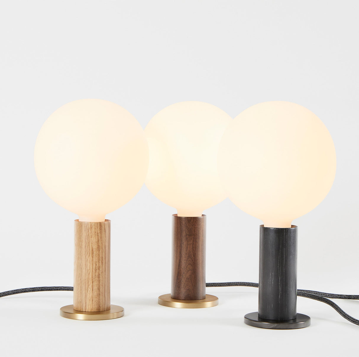 Knuckle Table Lamp + Bulb (Collective)