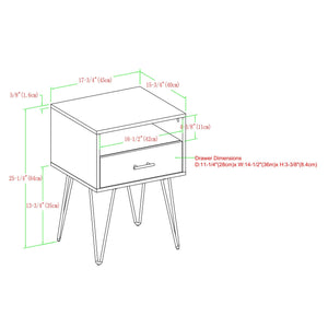 Croft Nightstand / Side Table, Set of 2