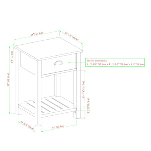 Country Nightstand / Side Table