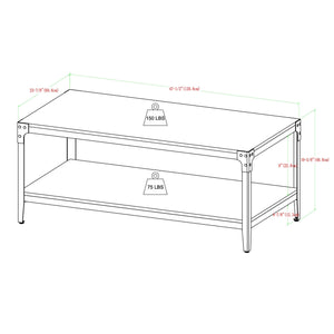Angle Iron Coffee Table