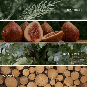 Let It Snow Soy Candle -  Clear 9 oz Jar