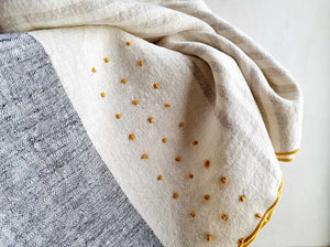 Ivory Throw Blanket