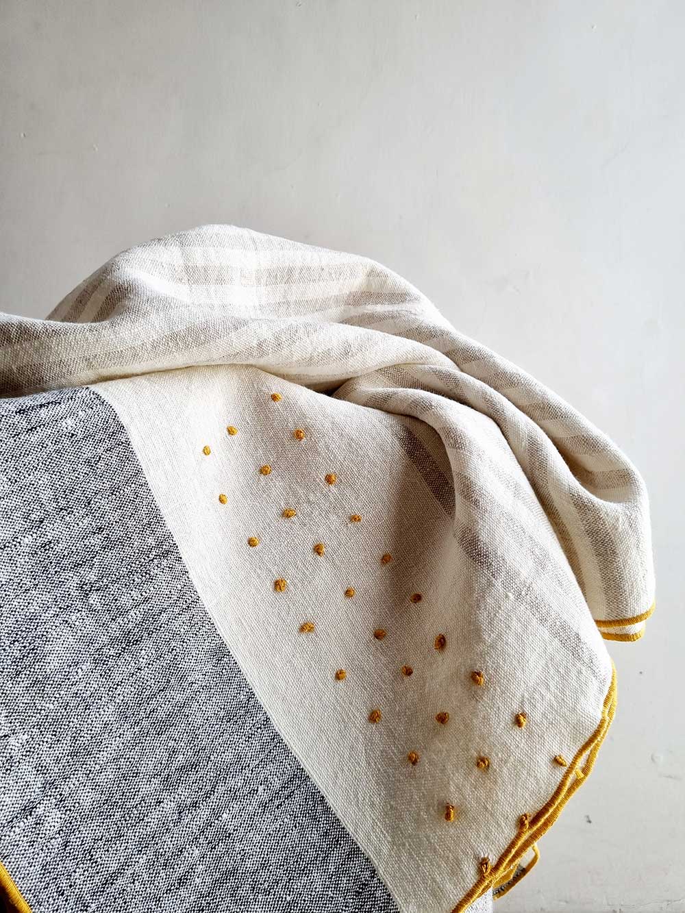 Ivory Throw Blanket